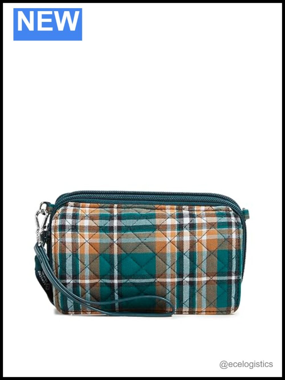 Vera Bradley Cotton All in One Crossbody Purse RFID Protection